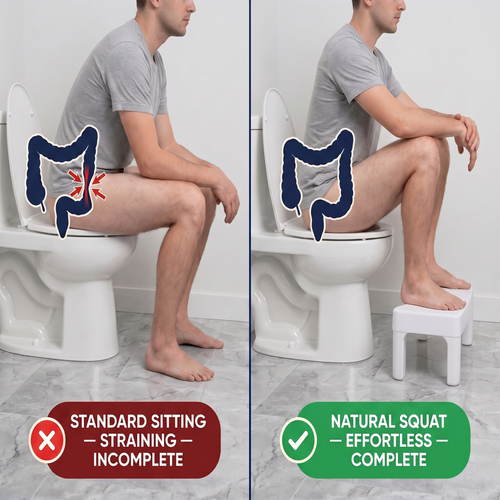 SwiftStool™ Squatting Toilet Stool for Adults